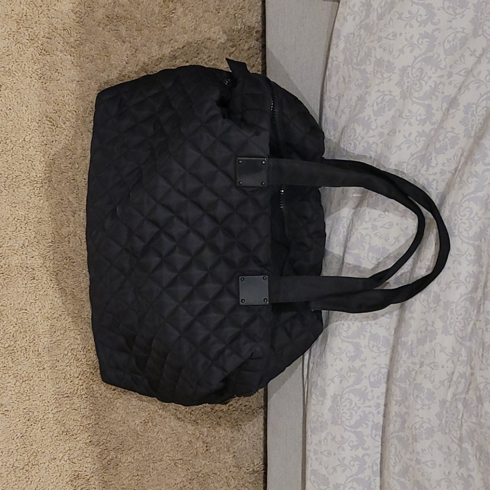 Quilted Weekender Bag